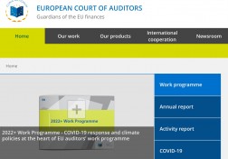 Valutazioni esterne della Corte dei Conti dell'UE
